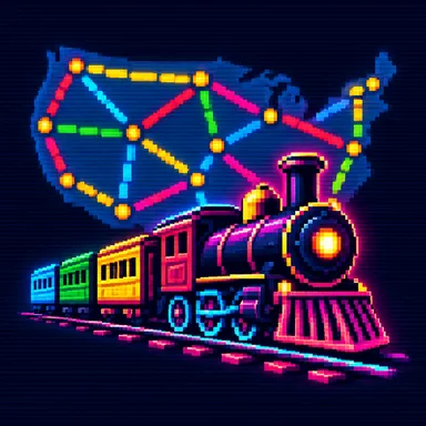 Ticket to Ride pixel art