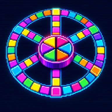 Trivial Pursuit pixel art