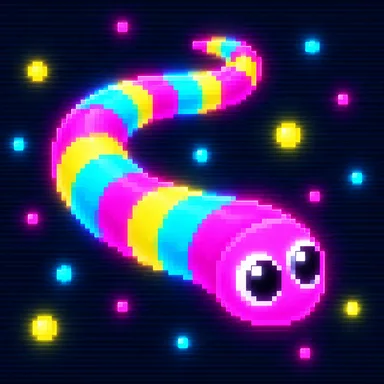 Slither.io pixel art