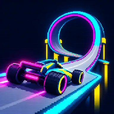 Trackmania pixel art