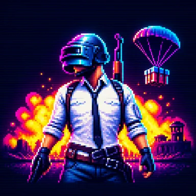 PUBG pixel art