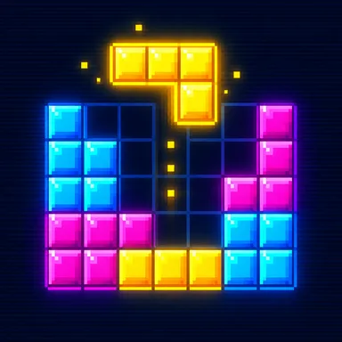 Block Blast pixel art