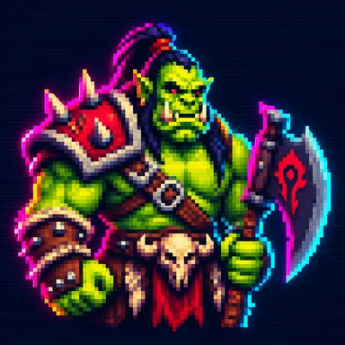 Warcraft pixel art