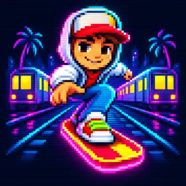 Subway Surfers pixel art