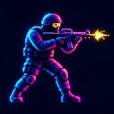 Counter-Strike pixel art
