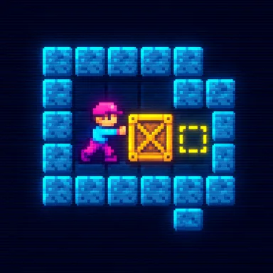 Sokoban pixel art