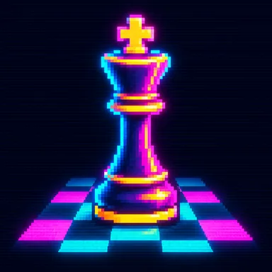 Chess pixel art