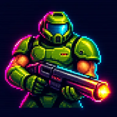 Doom pixel art