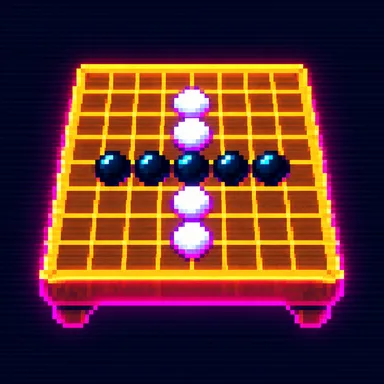 Gomoku pixel art