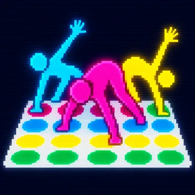 Twister pixel art