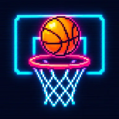 Basketball Hoops pixel art