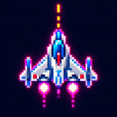 Xevious pixel art