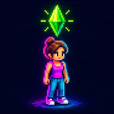 The Sims pixel art