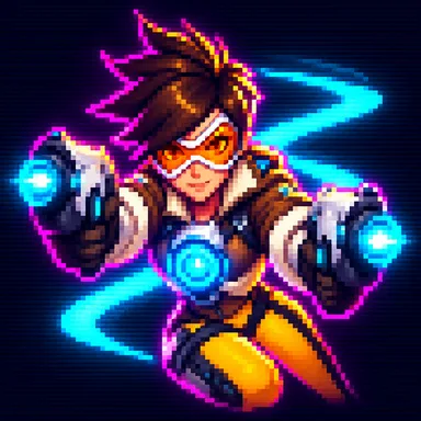 Overwatch pixel art