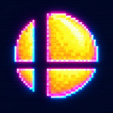 Super Smash Bros pixel art