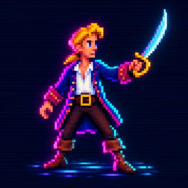 Monkey Island pixel art