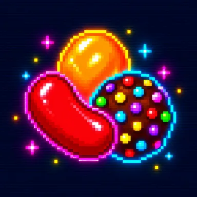 Candy Crush pixel art