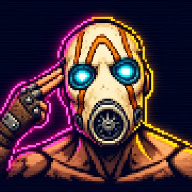 Borderlands pixel art