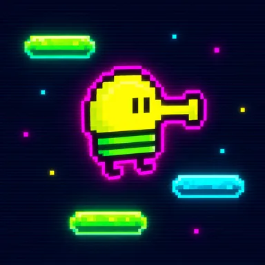 Doodle Jump pixel art