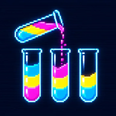 Water Sort pixel art