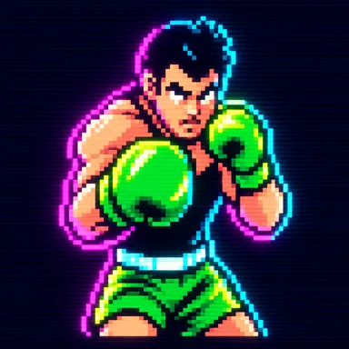Punch-Out pixel art