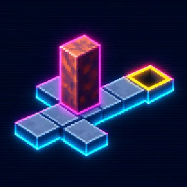Bloxorz pixel art