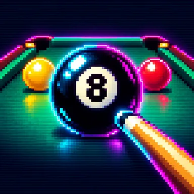 8 Ball Pool pixel art
