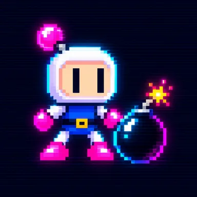 Bomberman pixel art