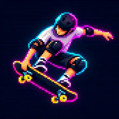Tony Hawk's Pro Skater pixel art