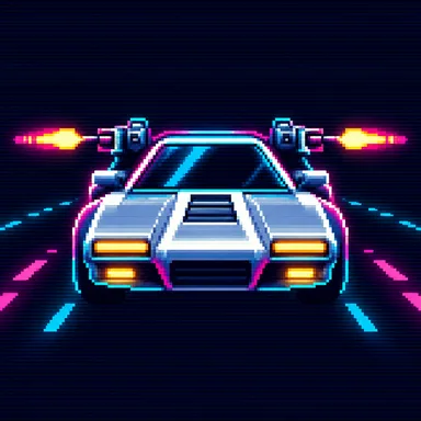 Spy Hunter pixel art