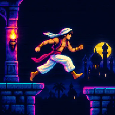 Prince of Persia pixel art