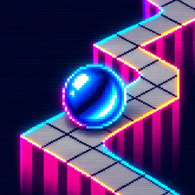 Marble Madness pixel art