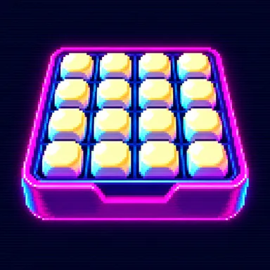 Boggle pixel art