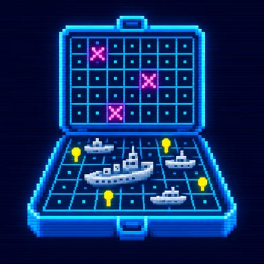 Battleship pixel art