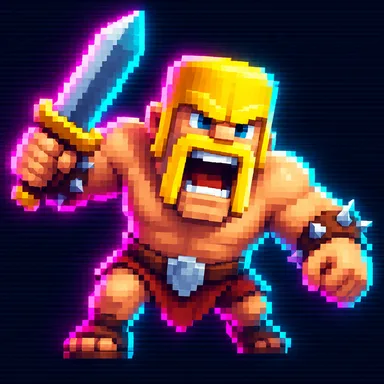 Clash of Clans pixel art