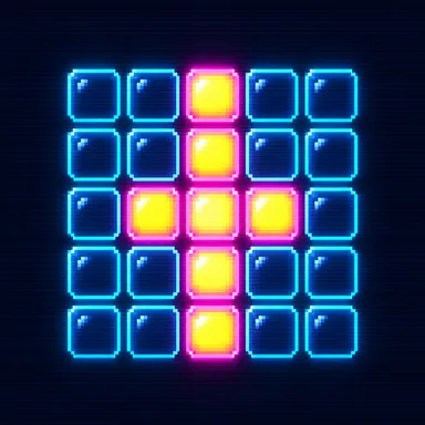 Lights Out pixel art