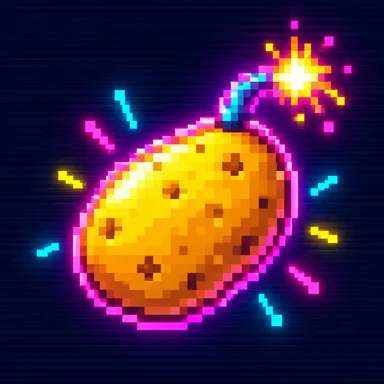 Hot Potato pixel art
