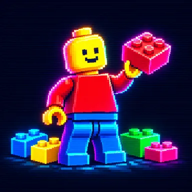 Lego Builder pixel art