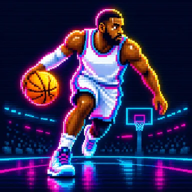 NBA 2K pixel art
