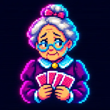 Old Maid pixel art