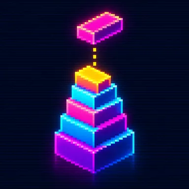 Stack pixel art