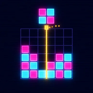 Lumines pixel art