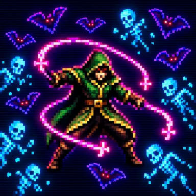 Vampire Survivors pixel art