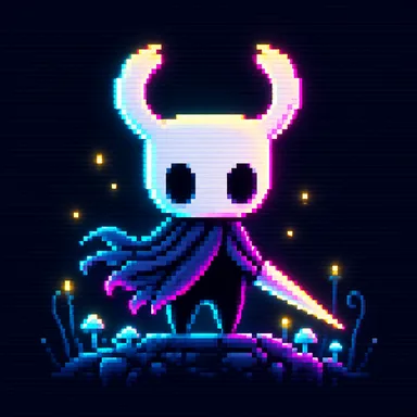 Hollow Knight pixel art
