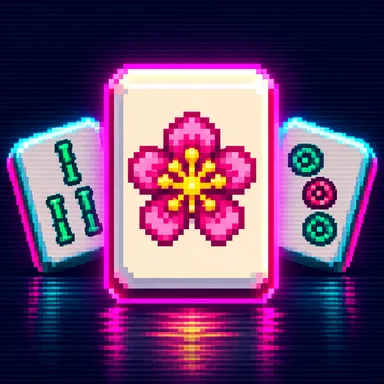 Mahjong pixel art