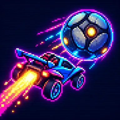 Rocket League pixel art