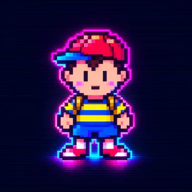 EarthBound pixel art