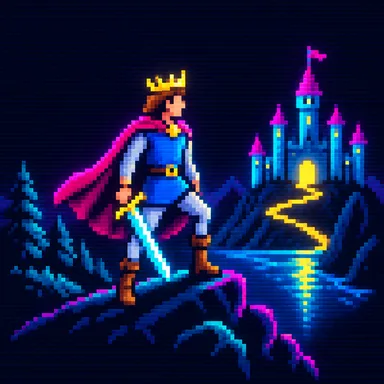 King's Quest pixel art