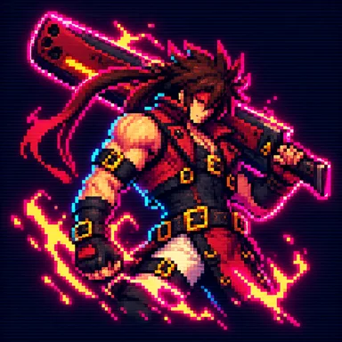 Guilty Gear pixel art