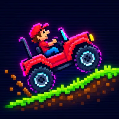 Hill Climb Racing pixel art